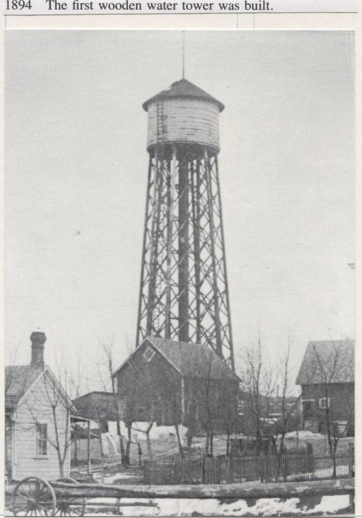 Water Tower - Wooden